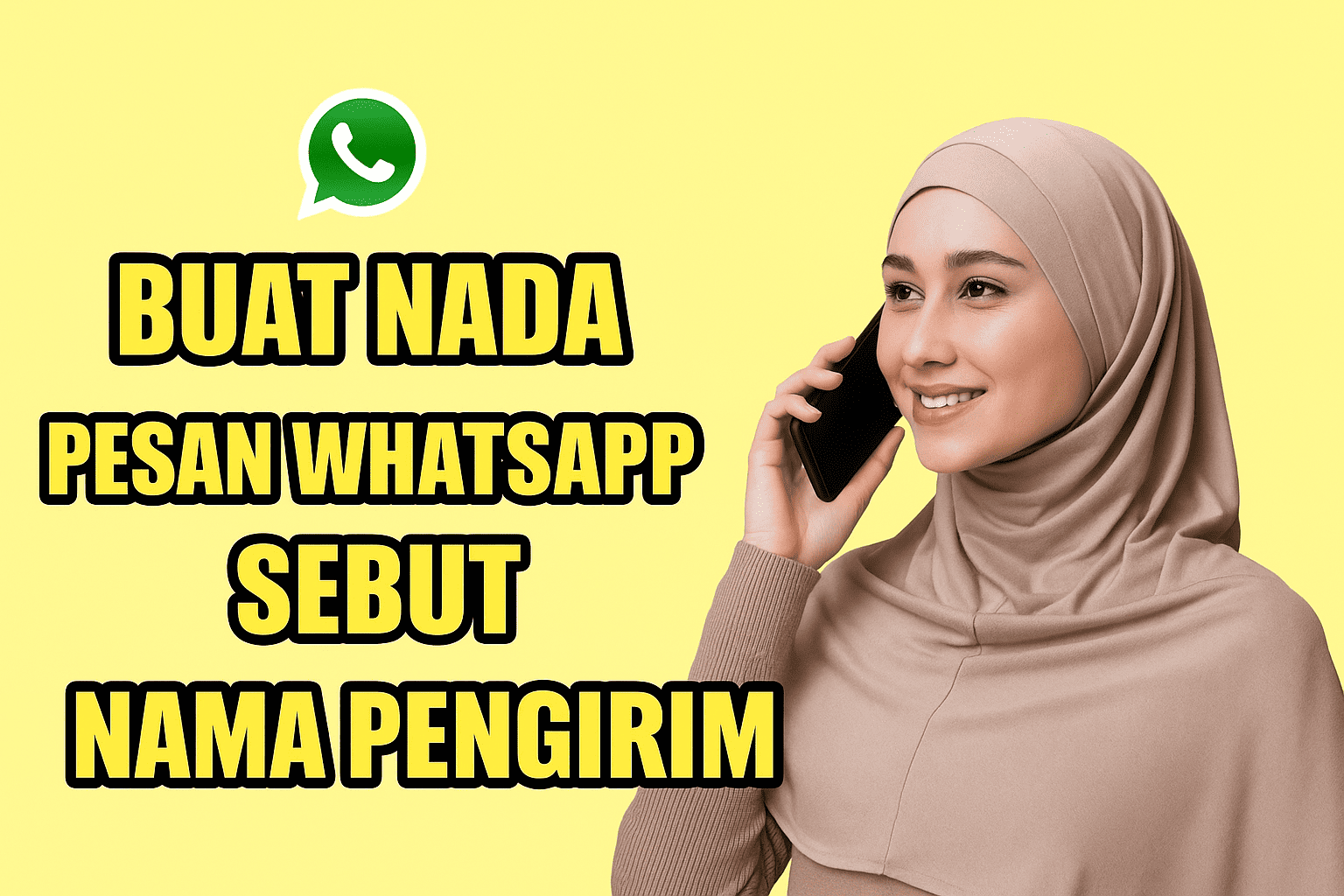 Cara Ubah Nada Dering Sebut Nama Pengirim / Penelpon